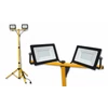 Kép 1/7 - 2x50 W-os hidegfehér LED reflektor állvány, dupla