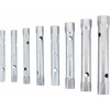 Kép 1/3 - Csőkulcs klt. 10db (8 csőkulcs+2 hajtóvas) CrV. 6-22mm