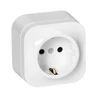 Kép 1/2 - Falon kívüli szerelhető dugalj, fehér, 2P+F,16A, 230V, IP20
