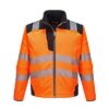 Kép 1/2 - T402 - Vision Hi-Vis softshell kabát - narancs / fekete