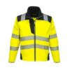 Kép 1/2 - T402 - Vision Hi-Vis softshell kabát - sárga / fekete