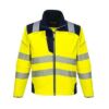 Kép 1/2 - T402 - Vision Hi-Vis softshell kabát - sárga / tengerészkék