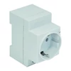 Kép 2/2 - Sínre pattintható dugalj led-es visszajelző lámpával 2P+F IP44 220-240V 50-60Hz