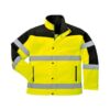 S429 - Kéttónusú Softshell kabát - sárga