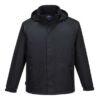 S505 - Limax bélelt kabát - fekete