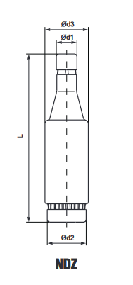 NDZ Biztosító betét méretei
