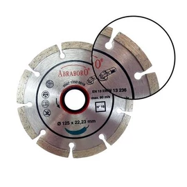 ABRABORO Gyémánt vágótárcsa szegmentált N°16 230x22,23mm