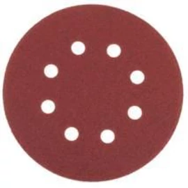 ABRABORO tépőzáras csiszolópapír 8 lyuk 125x22, K 60 (50db/doboz)