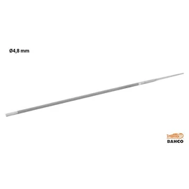BAHCO Láncfűrész-élező reszelő, egyes csomag, 200mm, 4.8mm