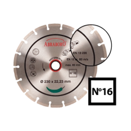 Abraboro gyémántvágó tárcsa szegmentált