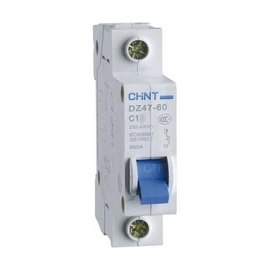 CHINT Kismegszakíó 4,5kA 1P C karakterisztika 03A DZ47-60 982093.