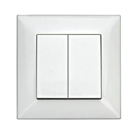 Csillárkapcsoló készlet, rugós csatlakozás, fehér