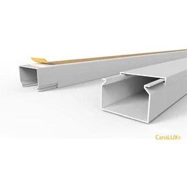 CanaLUX öntapadós műanyag kábelcsatorna 30 x 20 mm fehér 2m/szál