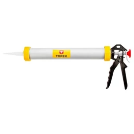 Topex Sziloplaszt kinyomó zárt aluminium 600ml