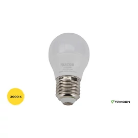 Gömb búrájú LED fényforrás SAMSUNG chippel E27 5W