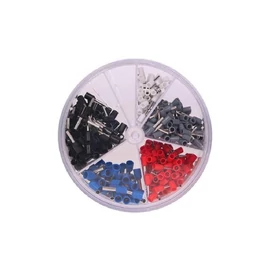 Érvéghüvely készlet szigetelt 0,5-2,5mm2 400db