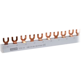 Tracon villás soroló sín 3P tüskés 1fm 56 modul 63A