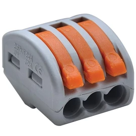 TRACON - Csavar nélküli vezetékösszekötő, nyitható (wago kiváltó)