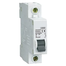 Kismegszakító - Circut breaker C 1P 6A 6kA