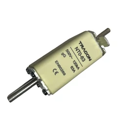 Késes biztosító 500V AC, 63A, 0, 120kA, gG