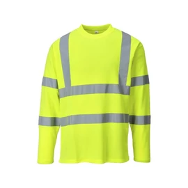 S278 - HiVis hosszú ujjú pólóing - Sárga