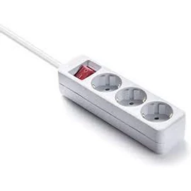 Hosszabbító 3-as 3m vezeték + kapcsoló 16A-250V