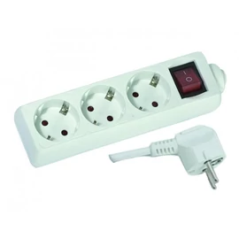 UT-PL104WH ● Szerelhető dugvila - villás dugó - oldalsó kivezetésse