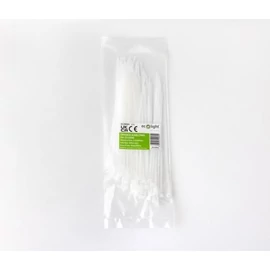 Kábelkötegelő 2,5X150 mm, fehér 