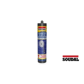 Soudal ecetsavas szaniter szilikon gombagátló, átlátszó 280ml