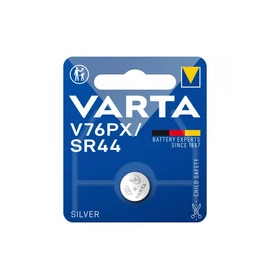 Varta gombelem ezüst-oxid V 76 PX 1,55V B1 (SR44)