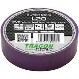 Szigetelőszalag, lila 20m×18mm