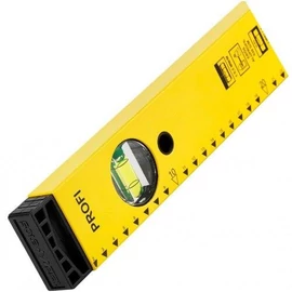 Vízmérték alu 300 mm sárga Profi