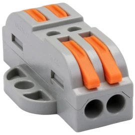 TRACON - Csavar nélküli vezetékösszekötő, toldó, nyitható - OVOFT22