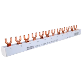 Tracon soroló sín - villás kivitelű 63A 12 modul