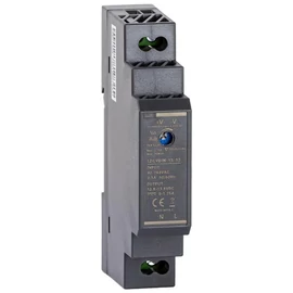 DIN sínre szerelhető tápegység szabályozható DC kimenettel 1,25A 15W DC12V