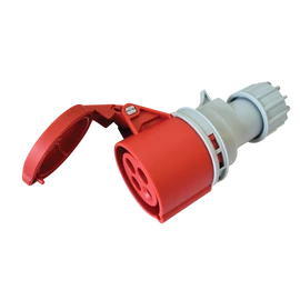 Ipari csatlakozóaljzat 4P 32A - fokozott védelemmel