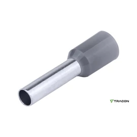 Szigetelt érvéghüvely, 4 mm² - szürke
