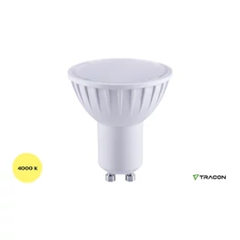 SMD LED spot izzó GU10, 5 W, 4000 K, 120°