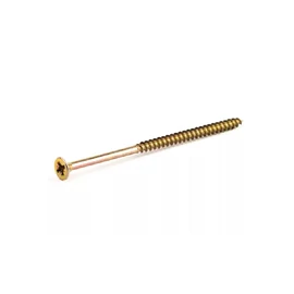 4 x 80 Részmenetes faforgácslap csavar