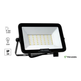 LED fényvető SAMSUNG chippel,mozgásérzékelő csatlakozóval, 30W