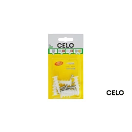CELO - Tipli +4,5x40mm csavar gipszkartonhoz önfúró müa 6db/Bliszter