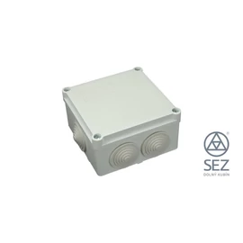 SEZ - Kötődoboz műanyag fk 100x100x50m IP55 tömítőgyűrűs