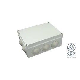 SEZ - Kötődoboz műanyag fk 190x140x70mm IP55 tömítőgyűrűs