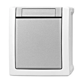 Schrack VISIO Falon kívüli keresztkapcsoló (107) , rugós csatlakozás, IP54