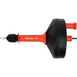 Yato flexibilis csőtisztító (csőgörény) - fúrógépbe is fogható 6mx6mm