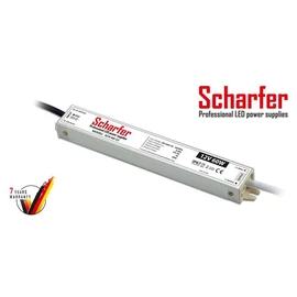 LED tápegység trafó SCHARFER, 60 W, 12 V DC, 170-250 V/AC, IP67