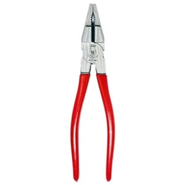 Szaicz Egyetemes fogó, Polírozott, plaszt., 200