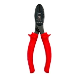 Szaicz Erő-oldalvágó fogó, Barnított m. nyél, Pvc, 160