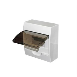 Kiselosztó fk. 6M (1x6M) átlátszó AJTÓ IP40 PE+N-el Dab (20db/karton) FREDER