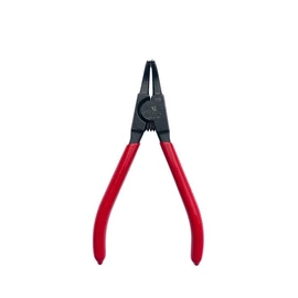 Szaicz Seegergyűrű fogó, külső hajlított barnított-plaszt. 135